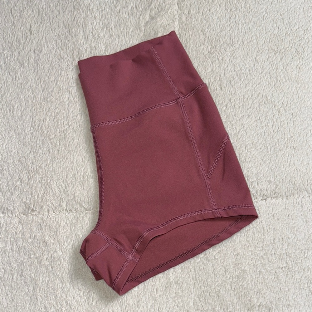 Free Spirit Outlet Women's Mauve High-Waisted Shorts